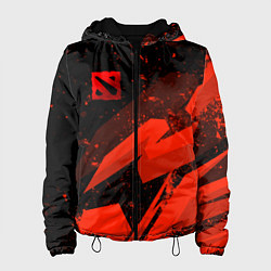 Женская куртка Dota 2 - красные брызги
