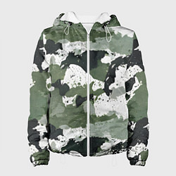 Женская куртка Текстурный камуфляж