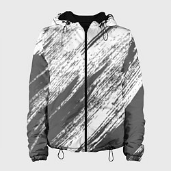 Женская куртка The color is gray and white