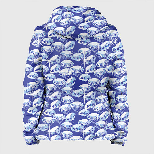 Женская куртка Голубые бриллианты / 3D-Белый – фото 2