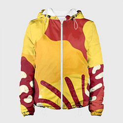 Женская куртка Жаркий африканский паттерн