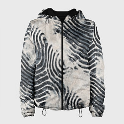 Женская куртка Текстура гранж - абстрактные линии