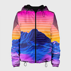 Женская куртка Неоновый закат