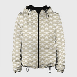 Женская куртка Геометричный узор в японском стиле