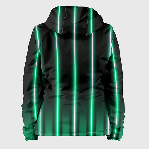 Женская куртка Neon turquoise / 3D-Белый – фото 2