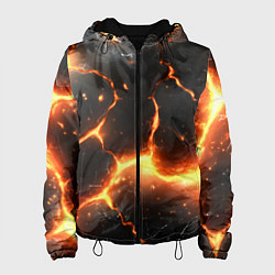 Женская куртка Лава и разлом плит