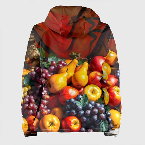 Женская куртка Фруктовый натюрморт / 3D-Белый – фото 2