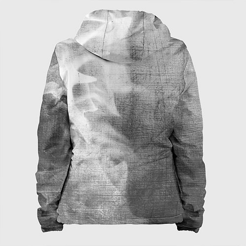 Женская куртка FNAF - grey gradient по-вертикали / 3D-Черный – фото 2