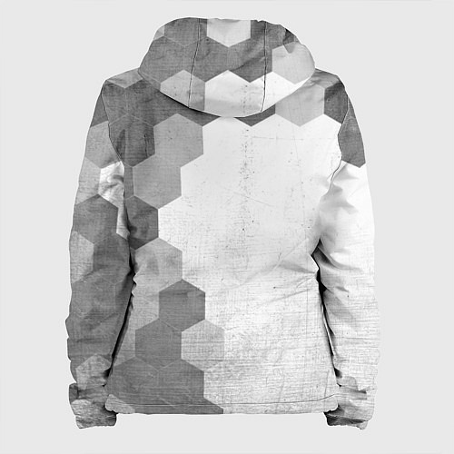 Женская куртка Elden Ring - white gradient по-вертикали / 3D-Черный – фото 2