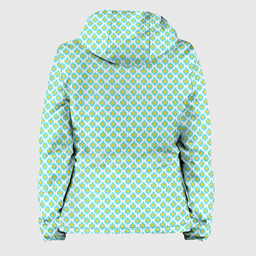 Женская куртка Ikat ogee - этнический узор / 3D-Белый – фото 2