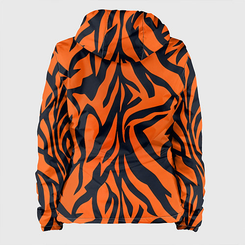 Женская куртка Расцветка тигра / 3D-Белый – фото 2