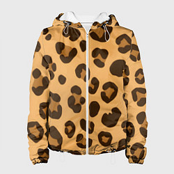 Женская куртка Коричневые пятна леопарда