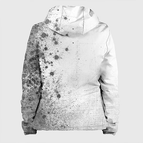 Женская куртка Inter - white gradient по-вертикали / 3D-Черный – фото 2