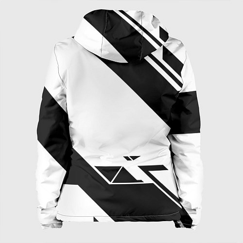 Женская куртка Farcry6 геометрия полосы / 3D-Белый – фото 2