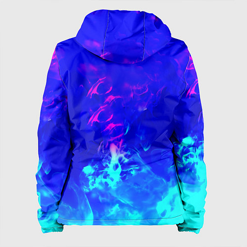 Женская куртка Monster energy дым неоновый / 3D-Черный – фото 2