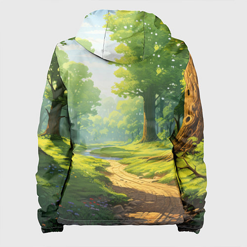 Женская куртка Fabulous forest / 3D-Белый – фото 2