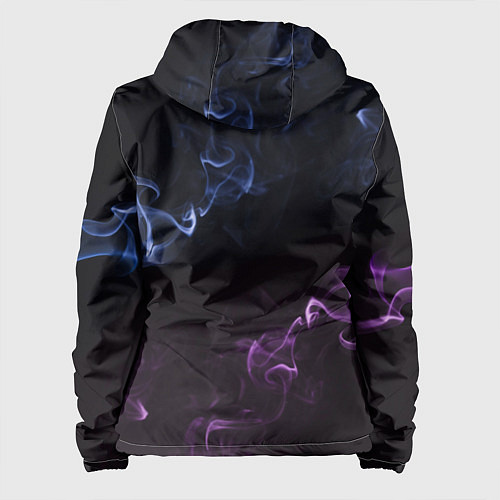 Женская куртка Color black blue pink / 3D-Белый – фото 2