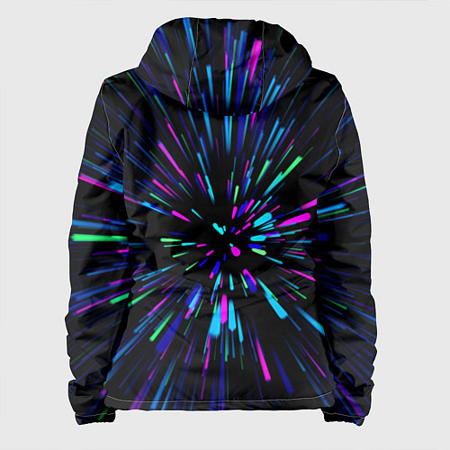 Женская куртка Neon rods / 3D-Белый – фото 2