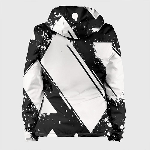 Женская куртка Color black white / 3D-Белый – фото 2