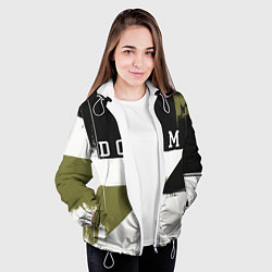 Куртка с капюшоном женская Doom The Dark Ages, цвет: 3D-белый — фото 2