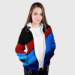 Куртка с капюшоном женская Multicoloured, цвет: 3D-белый — фото 2