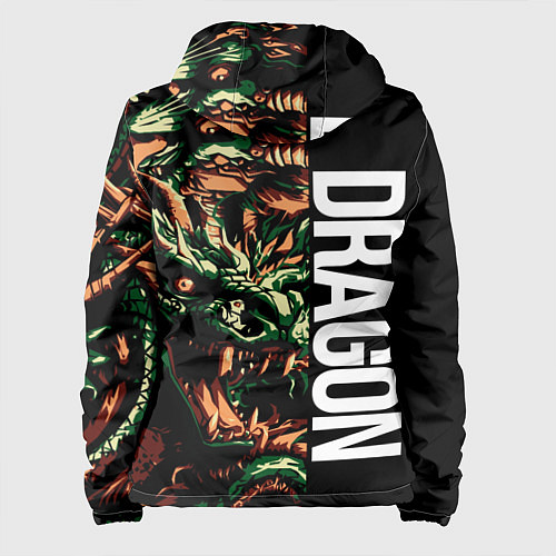 Женская куртка Татуировка дракона ирезуми / 3D-Белый – фото 2