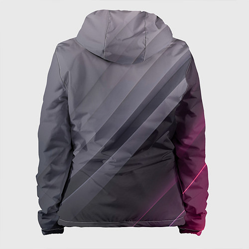 Женская куртка Color black grey / 3D-Белый – фото 2