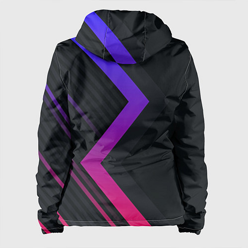 Женская куртка Color black line / 3D-Белый – фото 2