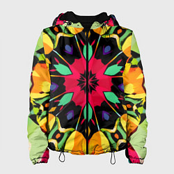 Женская куртка Салатовый калейдоскоп