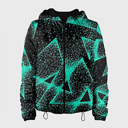 Женская куртка The triangle is light blue