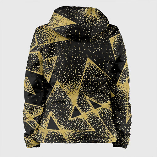 Женская куртка Triangle yellow with dots / 3D-Белый – фото 2