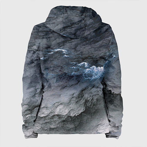 Женская куртка Символика Белобога - оберег / 3D-Белый – фото 2