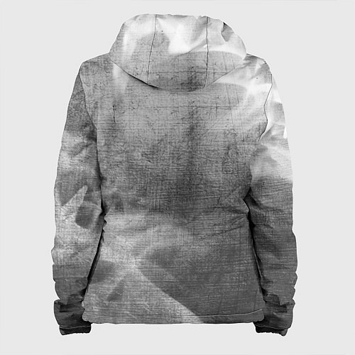 Женская куртка Portal - grey gradient вертикально / 3D-Черный – фото 2