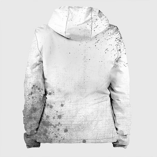 Женская куртка Ozzy Osbourne - white gradient вертикально / 3D-Черный – фото 2