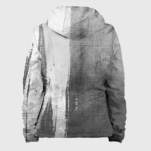 Женская куртка Dark Souls - grey gradient по-вертикали / 3D-Черный – фото 2