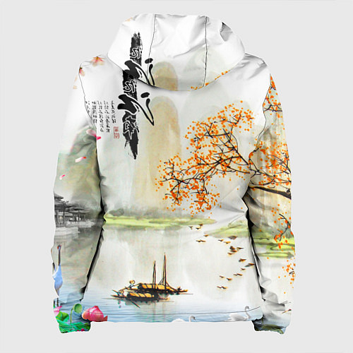 Женская куртка China Landscape / 3D-Белый – фото 2