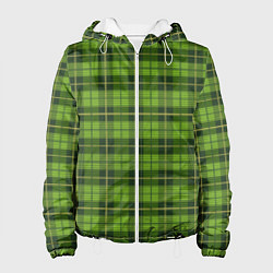 Женская куртка Зеленый тартан