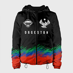Куртка с капюшоном женская Dagestan, цвет: 3D-черный