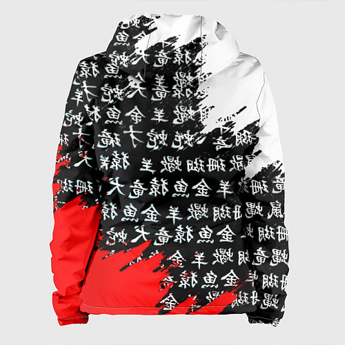 Женская куртка Doom dark age japan / 3D-Белый – фото 2