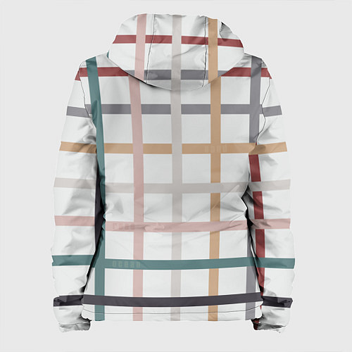 Женская куртка Плетенка пастельная / 3D-Белый – фото 2