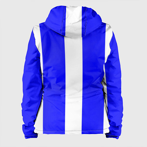 Женская куртка Color white blue line / 3D-Белый – фото 2