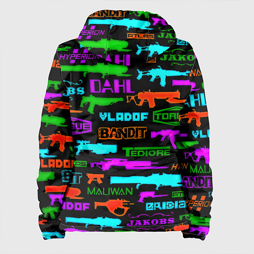 Женская куртка Doom шутер паттерн / 3D-Белый – фото 2