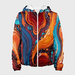 Женская куртка Пламя и синева