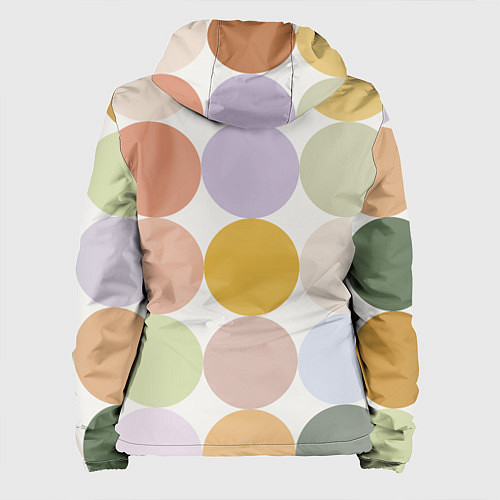 Женская куртка Цветочный горошек / 3D-Белый – фото 2