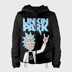 Женская куртка Linkin Park и Рик Санчес из Рик и Морти