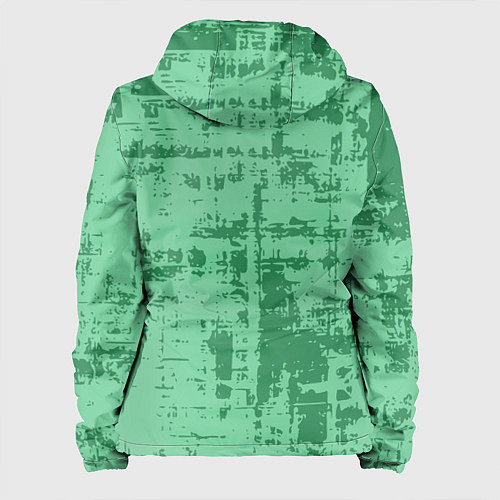 Женская куртка Текстура с потертостями / 3D-Белый – фото 2