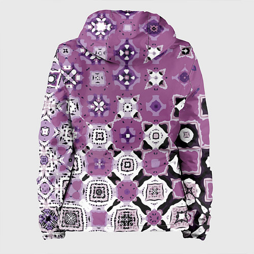 Женская куртка Фиолетовая метаморфоза / 3D-Белый – фото 2