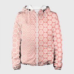 Женская куртка Розовый узорчатый градиент