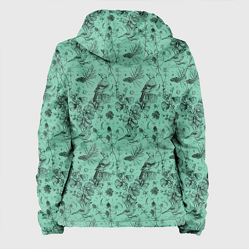 Женская куртка В Бузулукском бору / 3D-Белый – фото 2