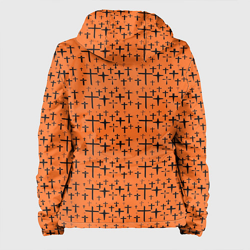Женская куртка Крестики / 3D-Белый – фото 2
